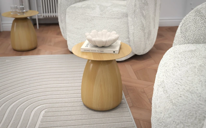 moderner Beistelltisch Holz