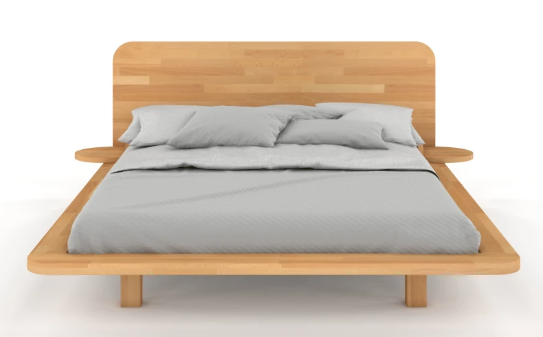 Buchenholz Schwebebett modern