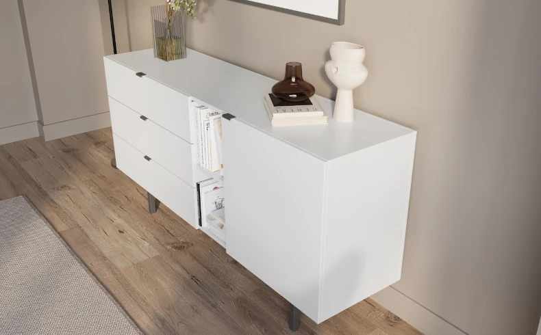 Sideboard weiß modern 160 cm
