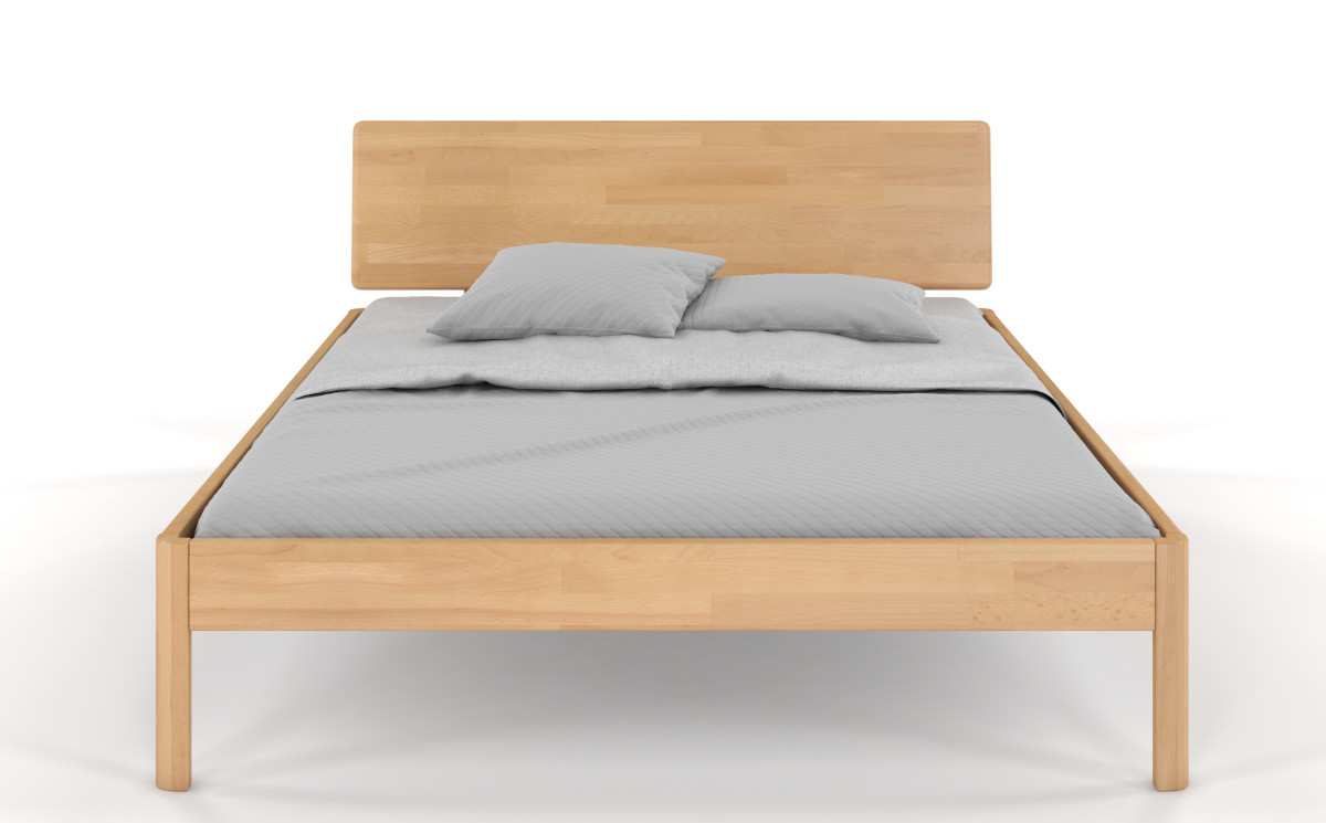 Buchenholzbett modern