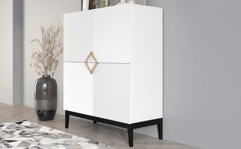 Sideboard 100 cm weiß modern