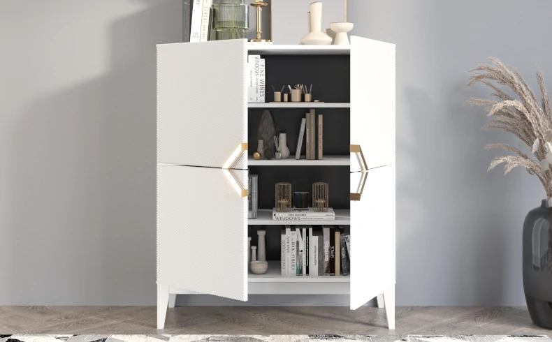 Kommode weiß minimalistisch
