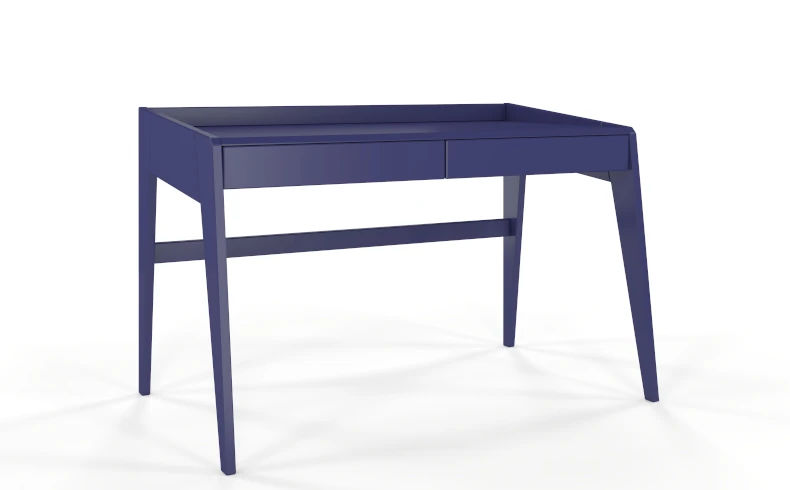 Schminktisch marineblau modern mit Schubladen