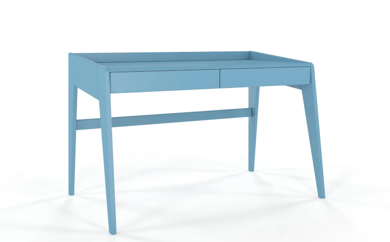 Schminktisch pastellblau modern mit Schubladen