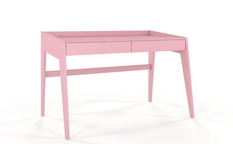 Schminktisch puderrosa modern mit Schubladen