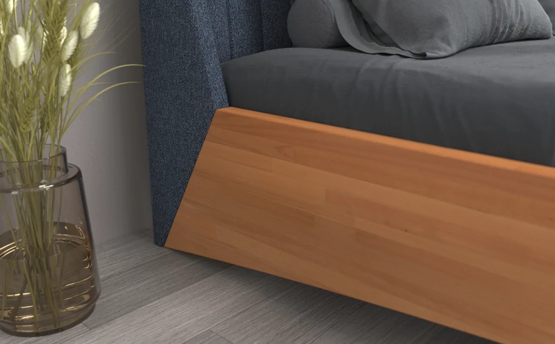 Buchenholz Schwebebett modern