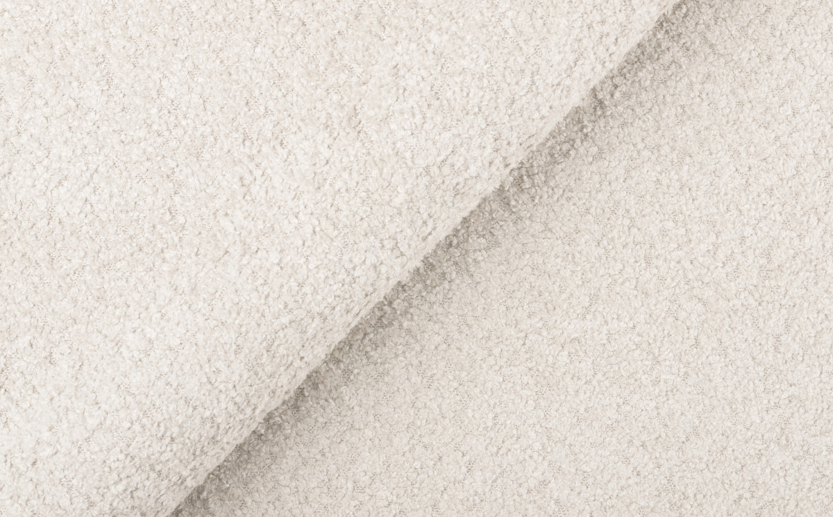 Bouclé Sitzbank modern