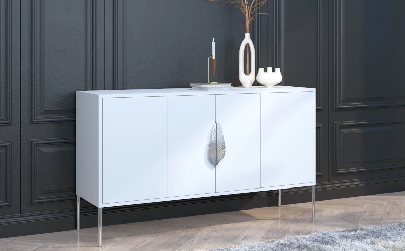 Kommode weiß Wohnzimmer modern