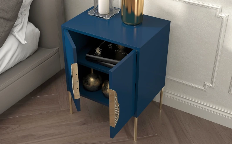 Beistelltisch blau modern