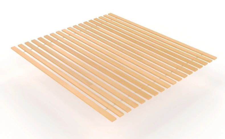 Schwebebett Holz massiv