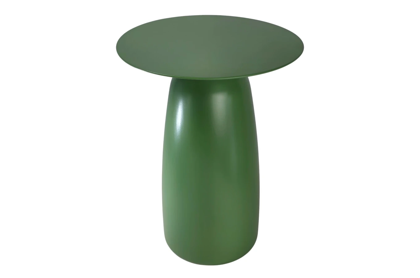 Holztisch Kayani Baobab 44 in verschiedenen Farben / Höhe 44 cm / Grün