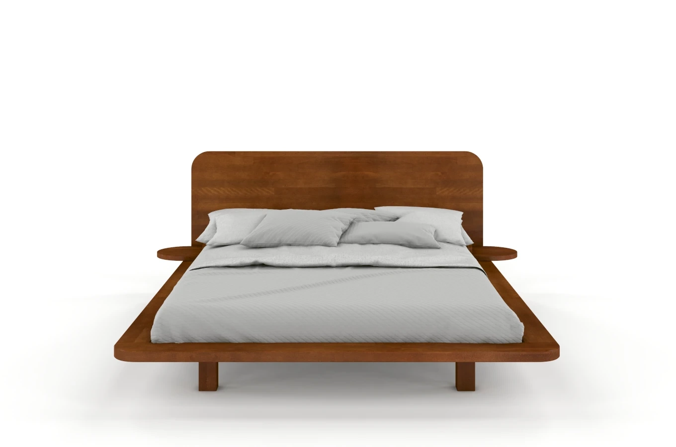Schwebendes Bett aus Buchenholz Skandica JAPANDIC