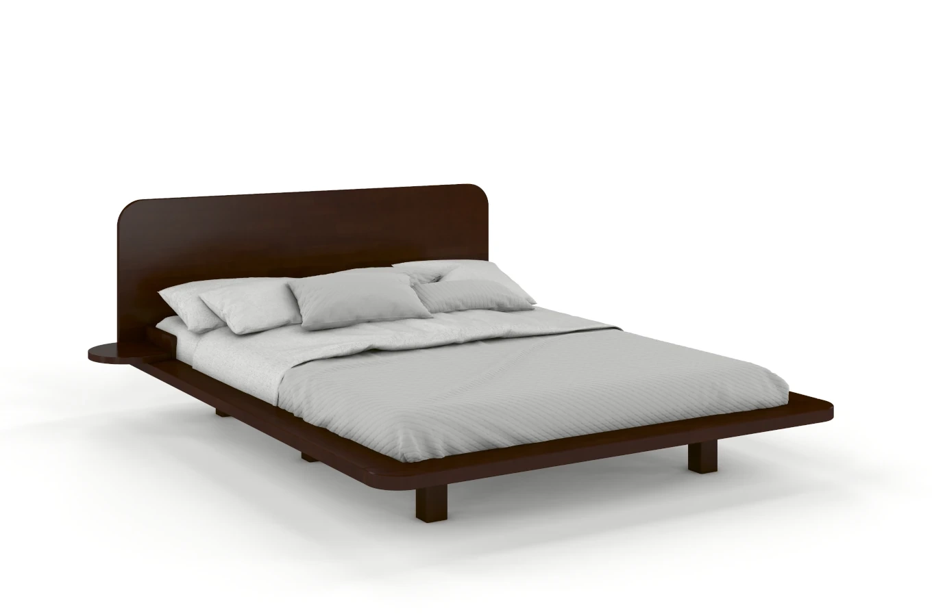 Schwebendes Bett aus Buchenholz Skandica JAPANDIC