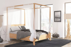 Himmelbett aus Buchenholz Visby CANOPY