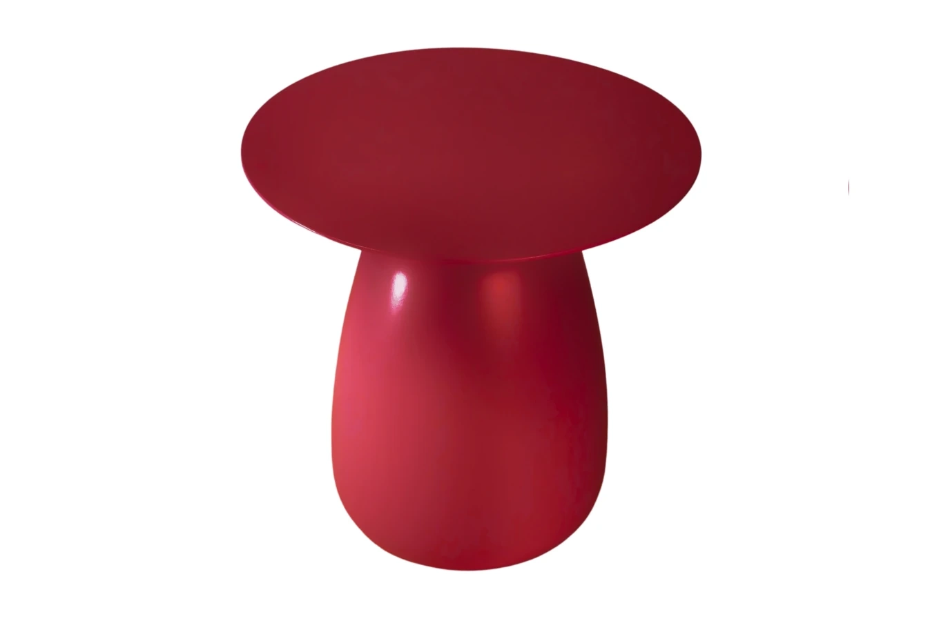Holztisch Kayani Baobab 34 in verschiedene Farben / Höhe 34 cm / Rot