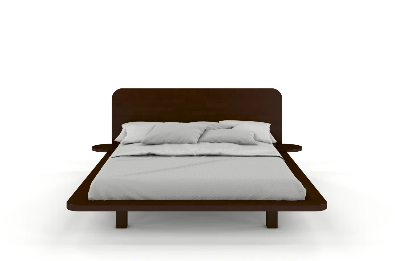 Schwebendes Bett aus Buchenholz Skandica JAPANDIC