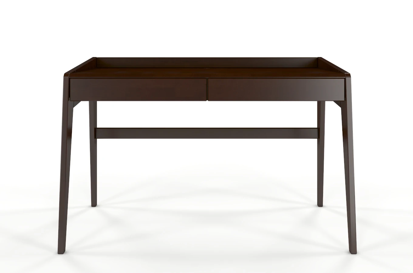 Schreibtisch / Schminktisch mit Schubladen aus Buchenholz Visby Lisa / 125 x 70 cm