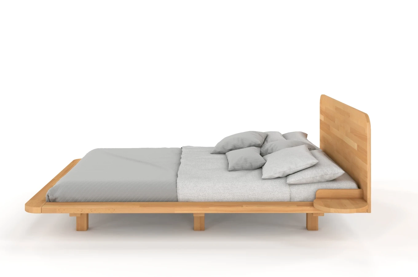 Schwebendes Bett aus Buchenholz Skandica JAPANDIC