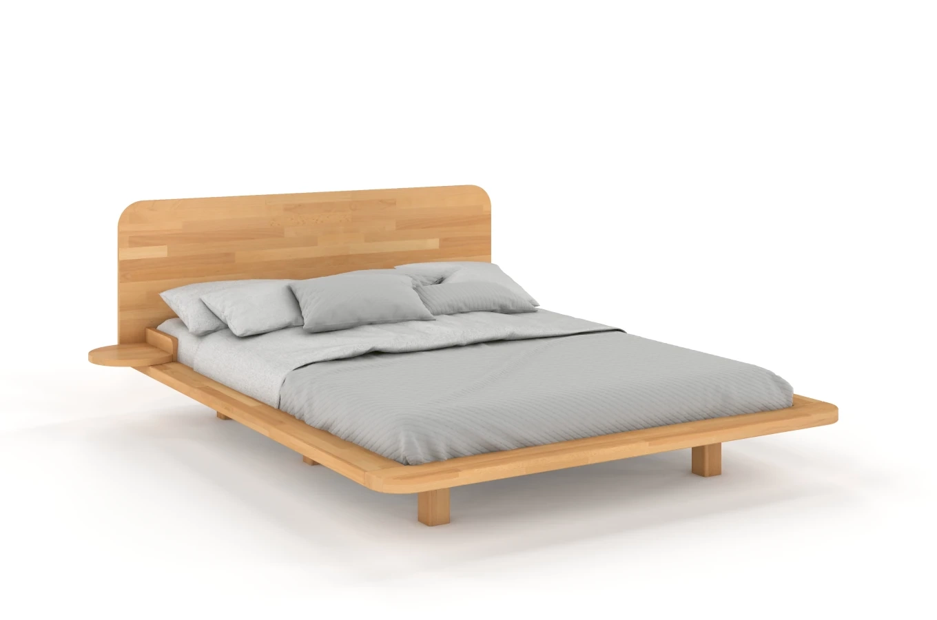 Schwebendes Bett aus Buchenholz Skandica JAPANDIC