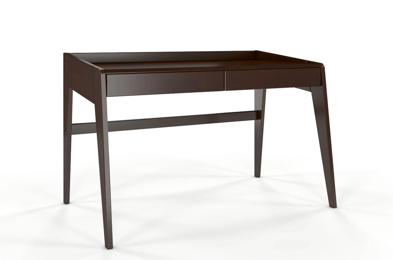 Schreibtisch / Schminktisch mit Schubladen aus Buchenholz Visby Lisa / 125 x 70 cm