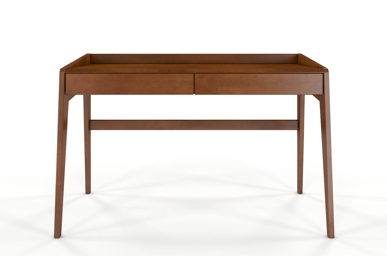 Schreibtisch / Schminktisch mit Schubladen aus Buchenholz Visby Lisa / 125 x 70 cm