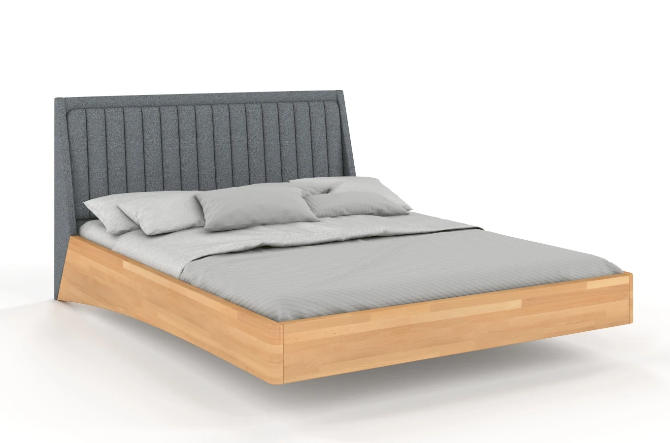 Schwebendes Bett aus Buchenholz Visby ULF