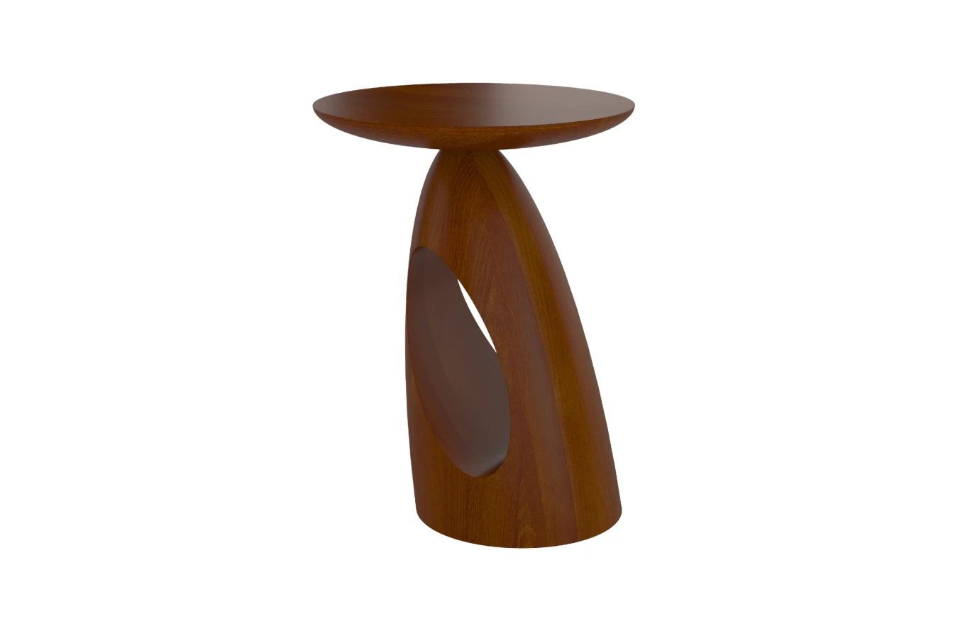 Holztisch Kayani Island verschiedene Farben / Höhe 40 cm