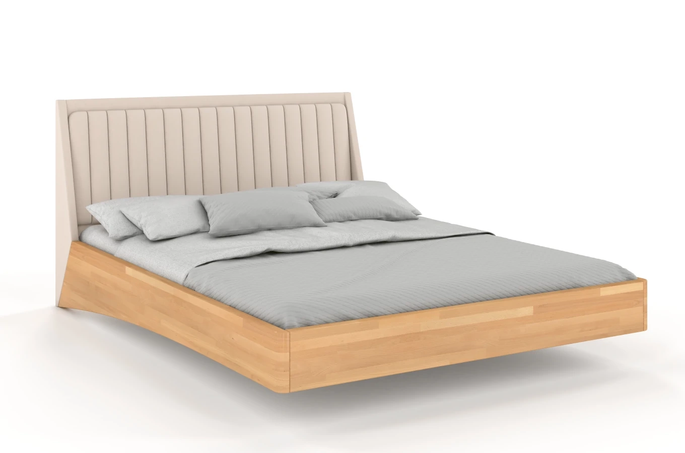 Schwebendes Bett aus Buchenholz Visby ULF