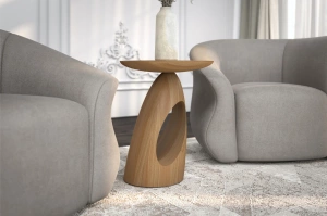 Holztisch Kayani Island verschiedene Farben / Höhe 40 cm