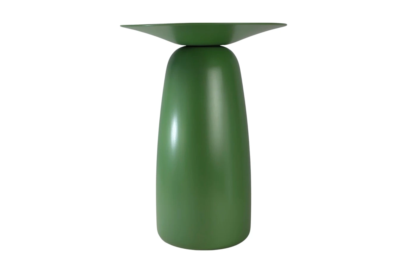 Holztisch Kayani Baobab 44 in verschiedenen Farben / Höhe 44 cm / Grün