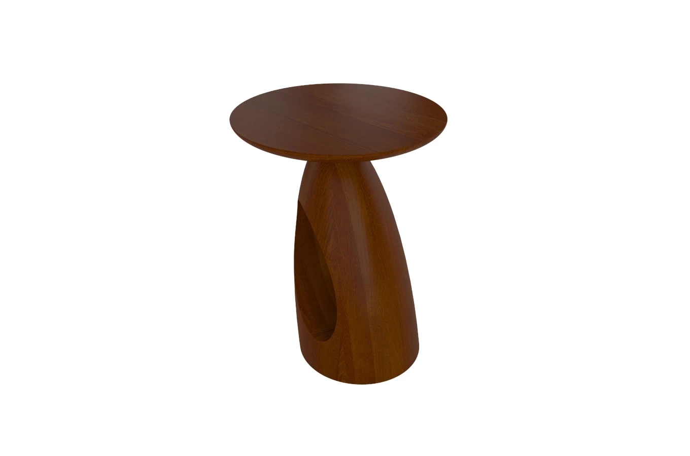 Holztisch Kayani Island verschiedene Farben / Höhe 40 cm