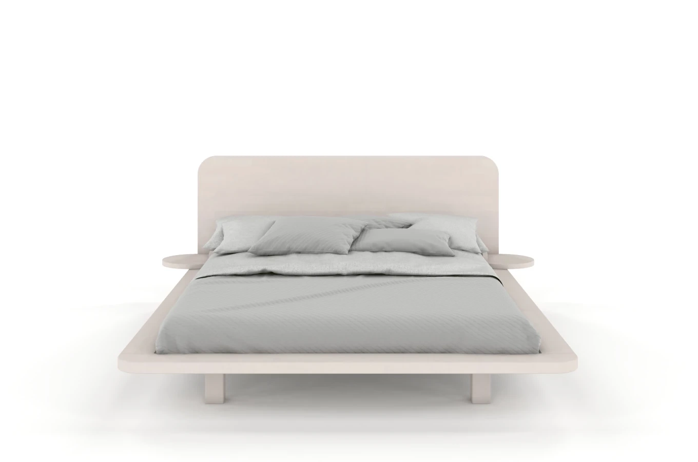 Schwebendes Bett aus Buchenholz Skandica JAPANDIC
