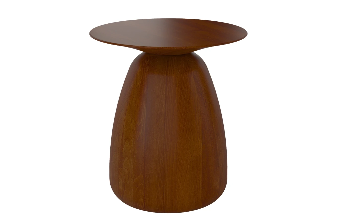 Holztisch Kayani Baobab 34 in verschiedene Farben / Höhe 34 cm