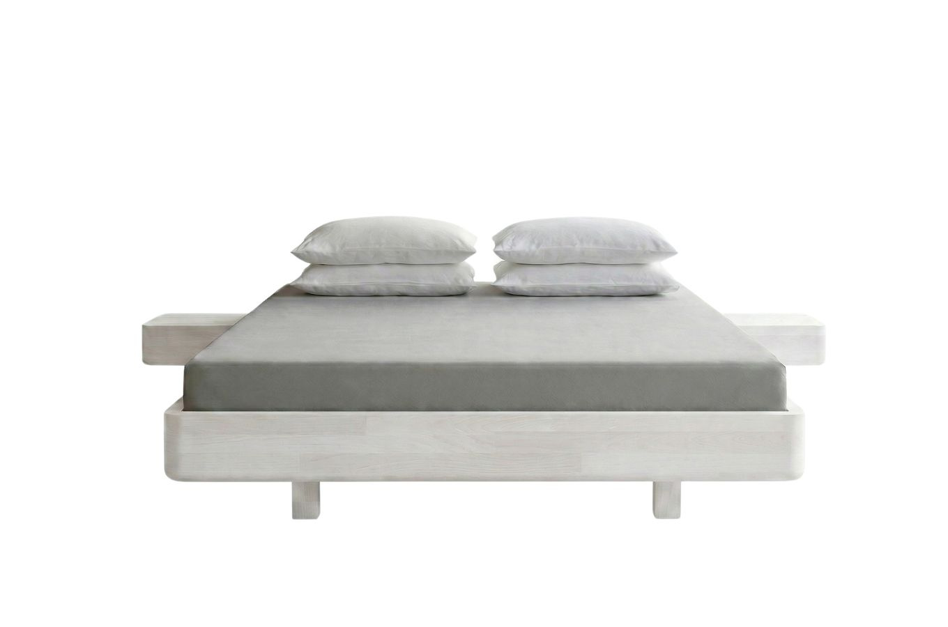 Schwebebett aus Buchenholz Visby LENA FLAT – mit oder ohne Nachttische