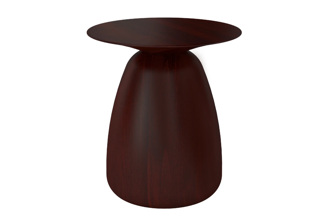 Holztisch Kayani Baobab 34 in verschiedene Farben / Höhe 34 cm
