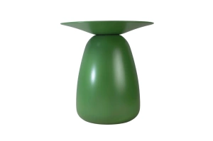 Holztisch Kayani Baobab 34 in verschiedene Farben / Höhe 34 cm / Grün