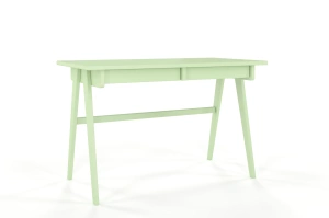 Schreibtisch / Schminktisch mit Schubladen aus Holz Visby Edda / Pastellgrün 