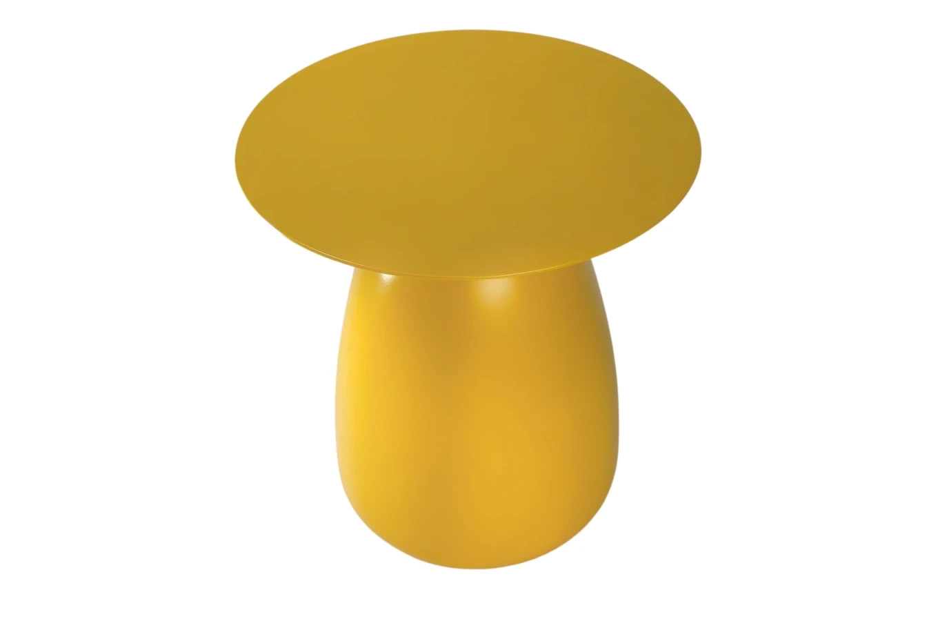 Holztisch Kayani Baobab 34 in verschiedene Farben / Höhe 34 cm / Gelb