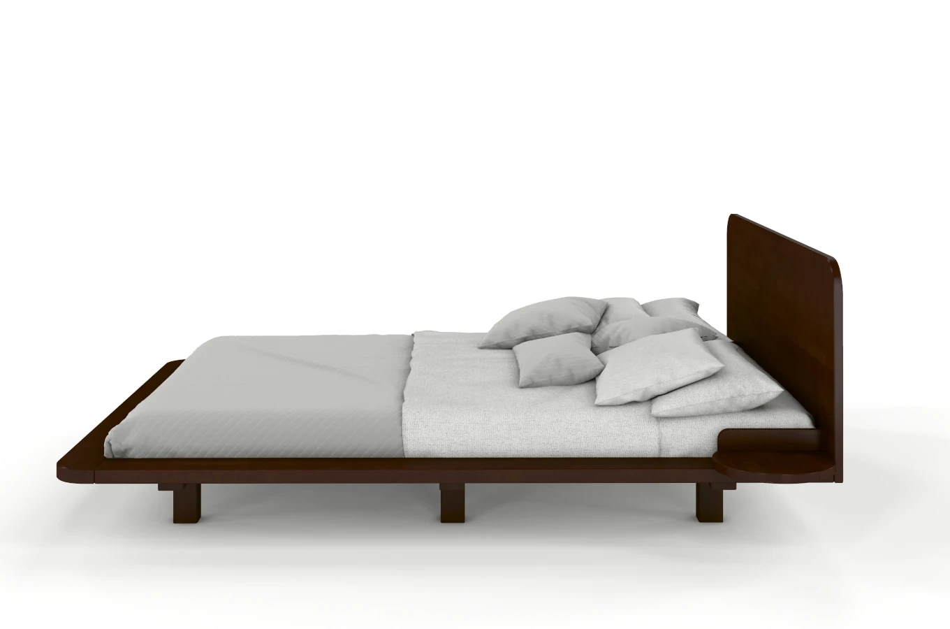 Schwebendes Bett aus Buchenholz Skandica JAPANDIC