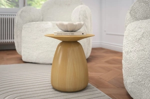 Holztisch Kayani Baobab 34 in verschiedene Farben / Höhe 34 cm