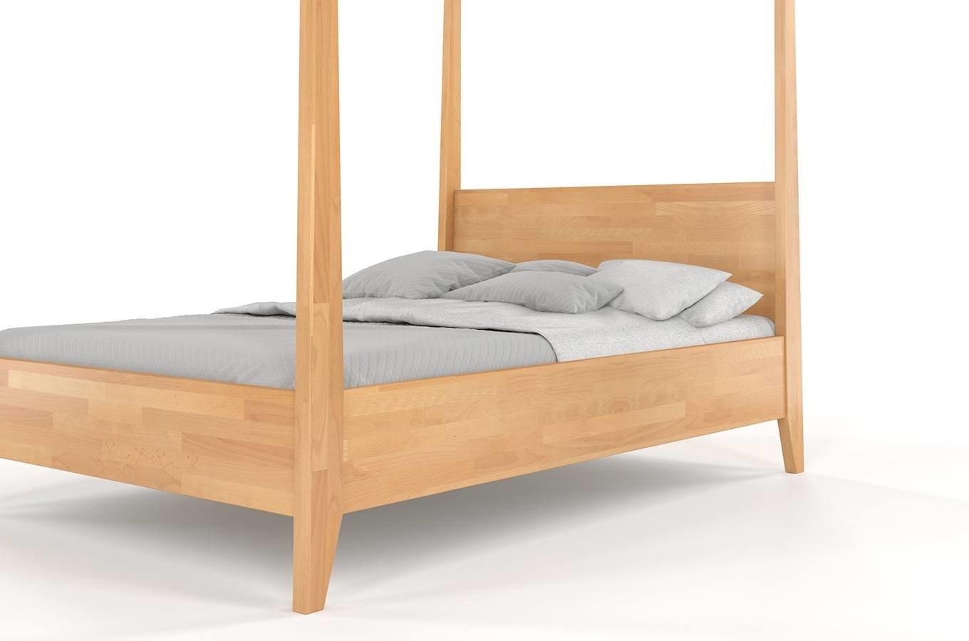 Himmelbett aus Buchenholz Visby CANOPY