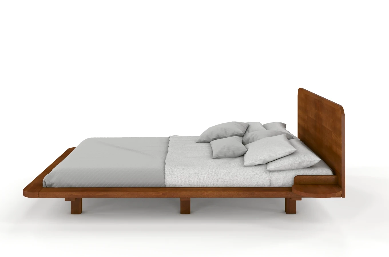 Schwebendes Bett aus Buchenholz Skandica JAPANDIC