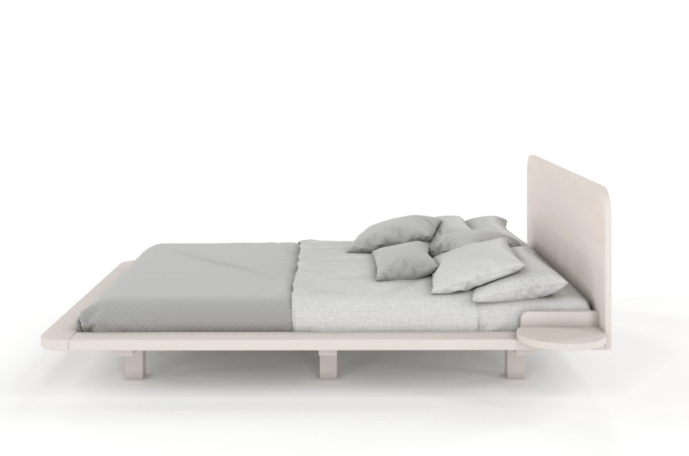 Schwebendes Bett aus Buchenholz Skandica JAPANDIC